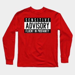 fluent in profanity Long Sleeve T-Shirt